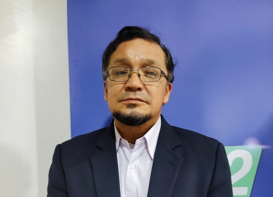 Padre Luis Oswaldo Espinoza Fernández, rector de la UEF Calasanz, de la ciudad de Loja.