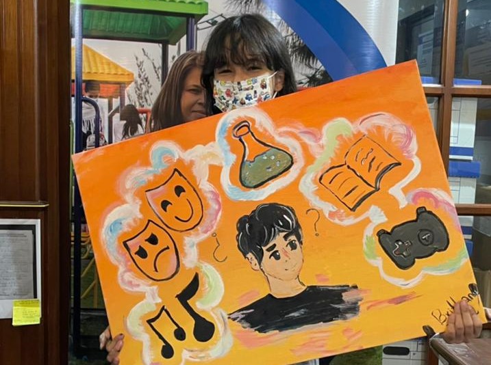 El evento reunió a niños y adolescentes de dos nacionalidades.