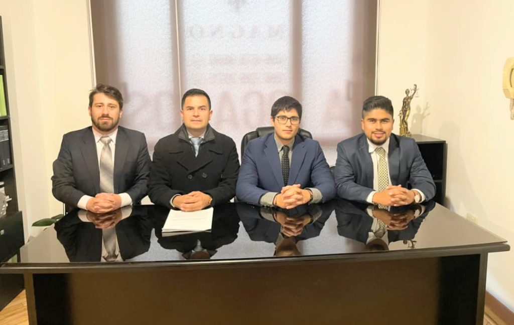 Pablo Celi Benavides, Andrés Vallejo Aguirre, Cristhian Ochoa Jaramillo e Ignacio Chamba Briceño defendieron a Aurelio G. E.