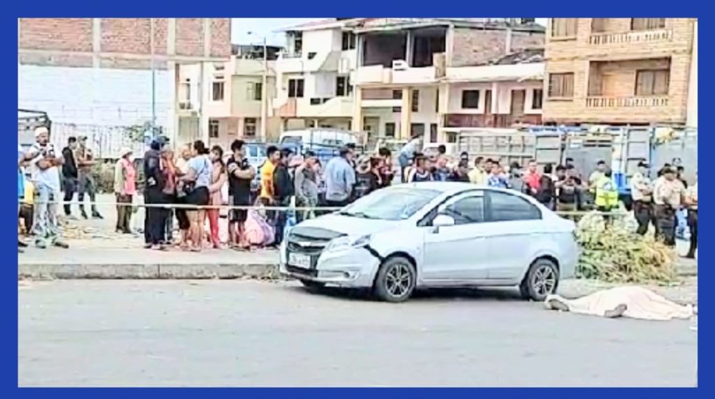 En los exteriores del mercado municipal de Catamayo ocurrió ese crimen.