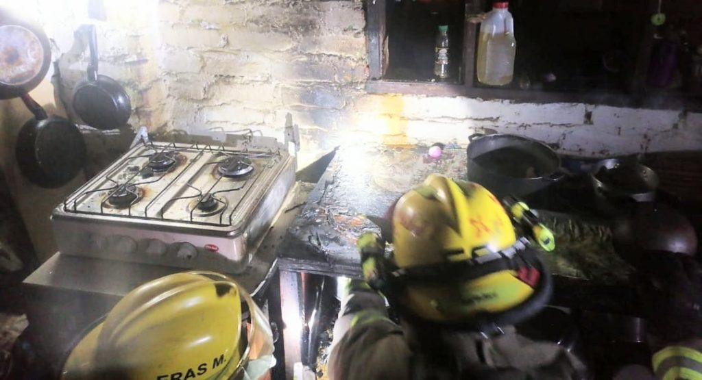 No hubo pérdidas humanas en los sucesos, sólo daños materiales.