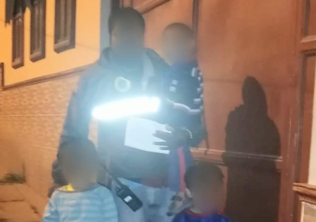 El rescate de los niños fue la tarde y noche del último miércoles.