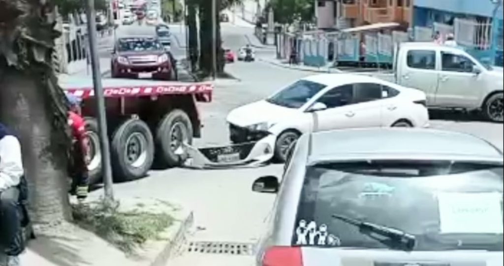 El percance ocurrió la tarde del último miércoles.
