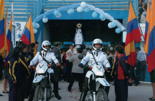 La Imagen antes visita el escenario deportivo principal de Loja.