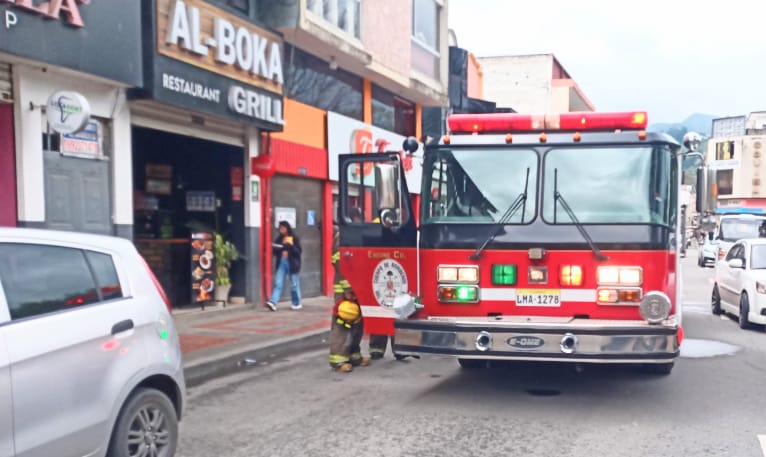 A eso de las 11:00 se reportó la emergencia.
