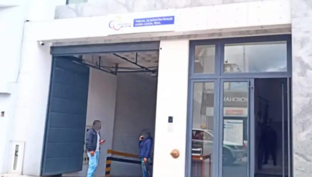 La audiencia de calificación de flagrancia y formulación de cargos fue la tarde de ayer.