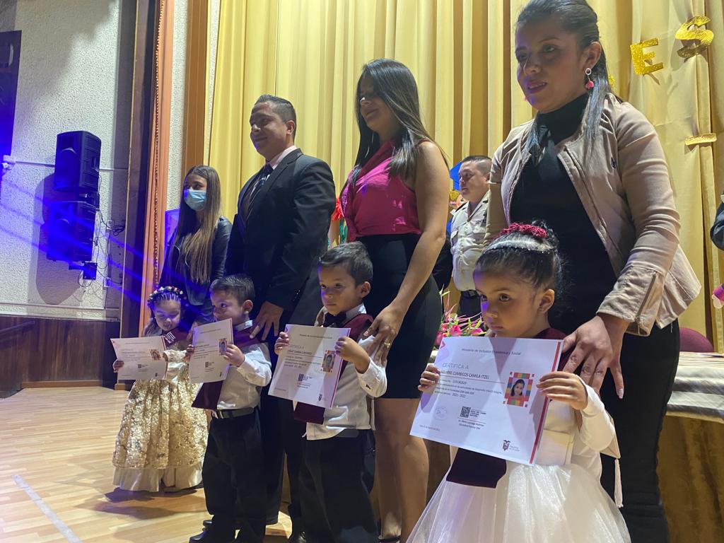 Los niños provienen de cinco unidades CNH.