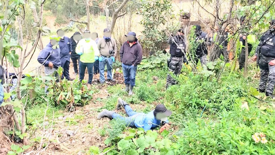 El jueves 1 de octubre de 2020, en Gualel se realizó la reconstrucción de los hechos. (fotografía de archivo)
