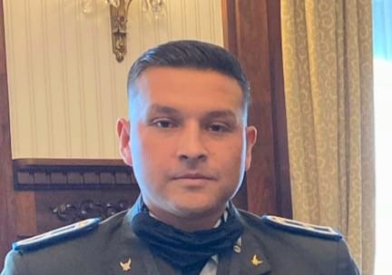 Wilson Santiago Olmedo Gordillo lleva en las filas policiales cerca de nueve años.