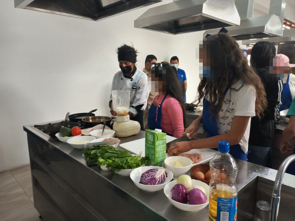 Los participantes aprendieron a usar la avena como ingrediente principal para elaborar presentaciones como crepés y purés.