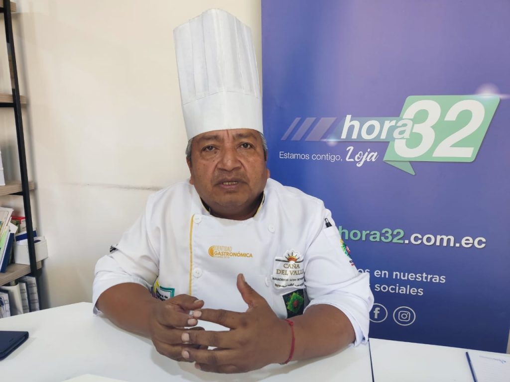El chef Luis Enrique Alvear Ramos manifiesta que el congreso coincide con el cierre del Festival Internacional de Artes Vivas Loja 2022 (Fiavl).