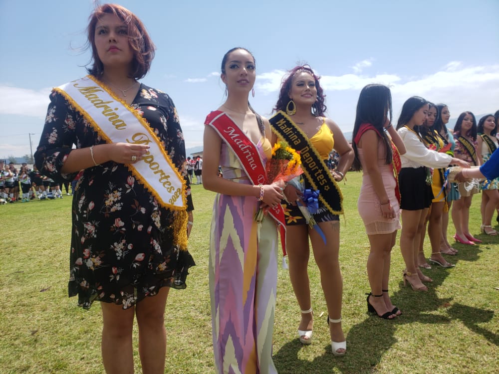 La elección de la Madrina de Deportes fue uno de los momentos más emotivos de la ceremonia inaugural.