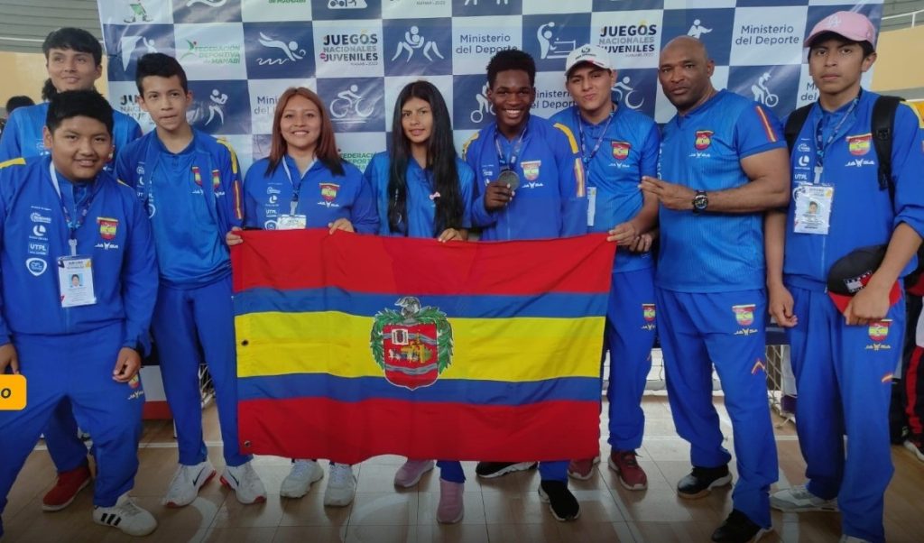Es la delegación participante por Loja.