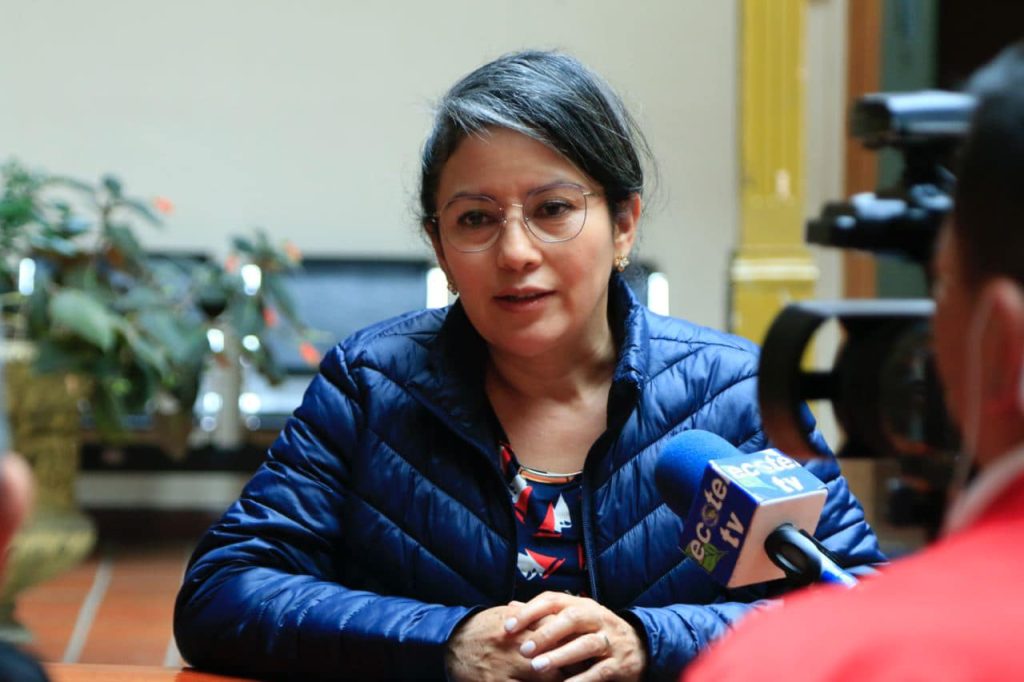 Sandra Rodríguez Carrión, presidenta de la JPE.