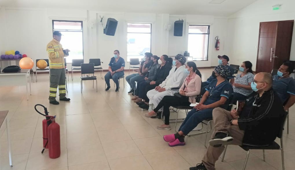 La capacitación se realizó el último jueves.