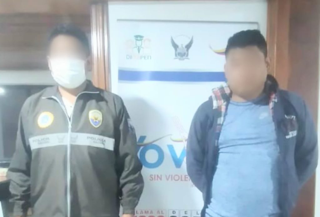 La detención fue en un barrio, ubicado al suroeste de la urbe.