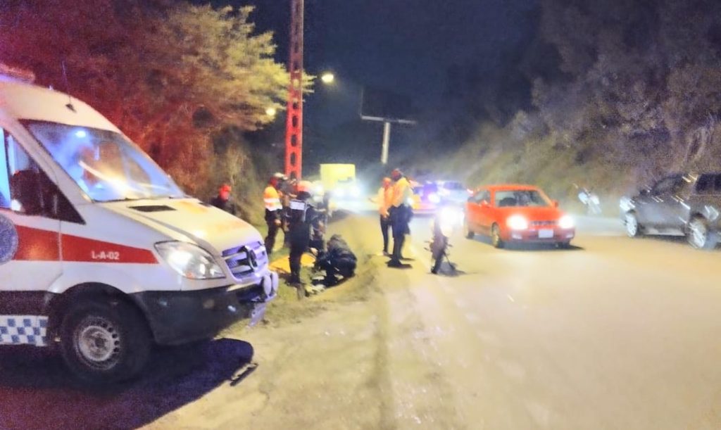 Un carro fantasma lo atropelló el último viernes.