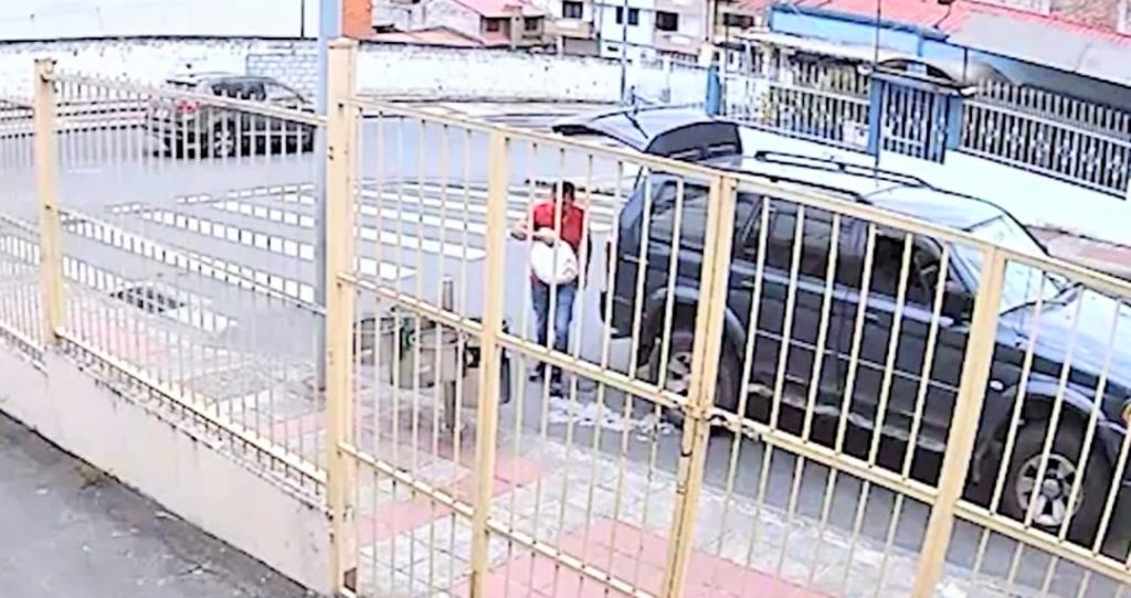 El ciudadano alegó que es un empleado municipal.