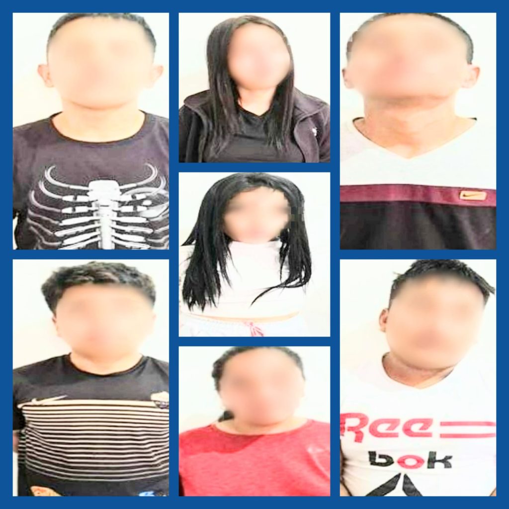 Algunos de ellos tienen antecedentes delictivos.