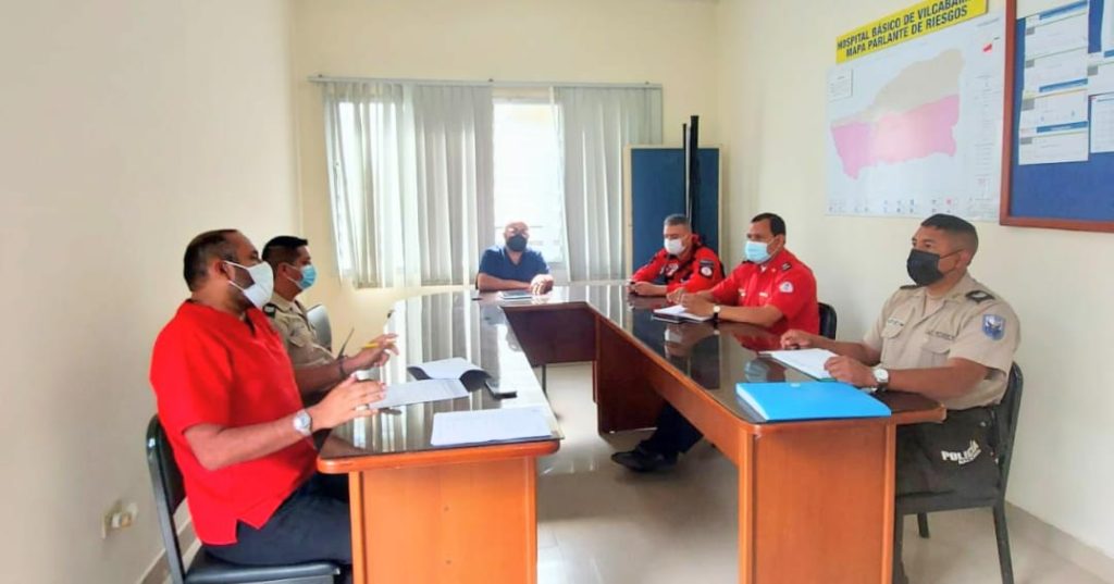 La tarde de ayer se reunieron las autoridades de la mesa técnica de seguridad y protección.