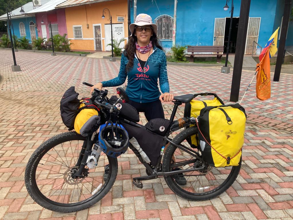 La lojana lleva ya nueve meses en la ruta.