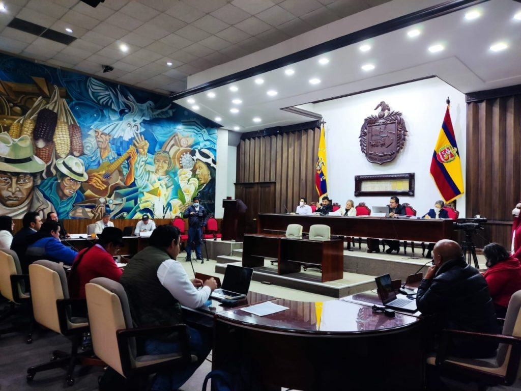 La sesión de este martes abordó dos puntos, entre ellos el proyecto de reforma a la ordenanza.