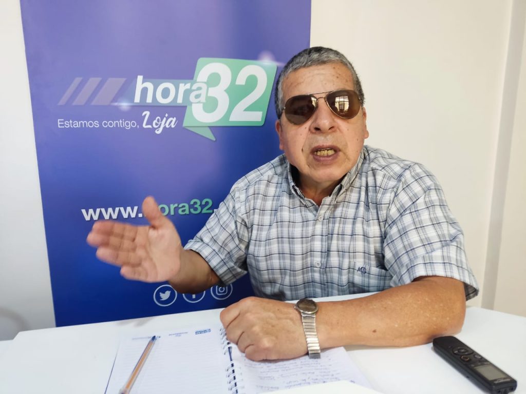 Jorge Zaruma Campoverde, presidente de la Fundación Espacios Infantiles, de Loja.