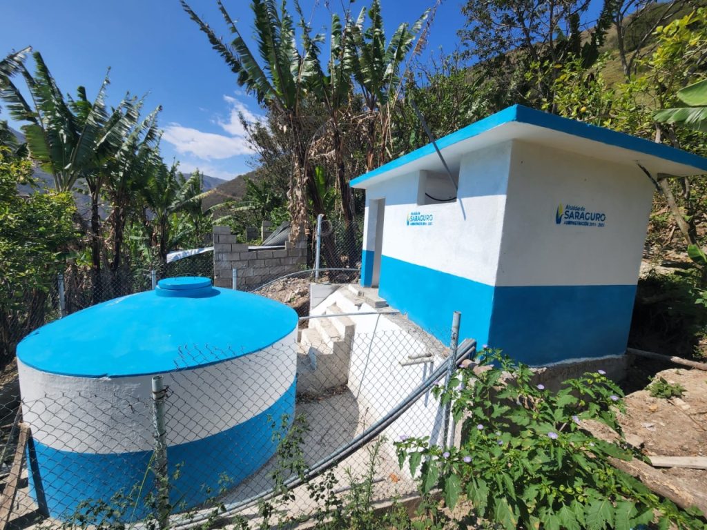 La obra fue ejecutada por el Municipio y los moradores.