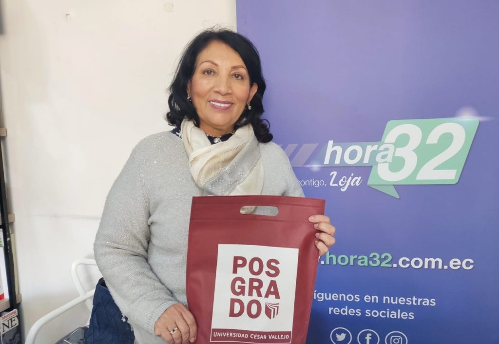 Esmérita Cherres Madrid dice que los títulos están acreditados por la Secretaría de Educación Superior, Ciencia, Tecnología e Innovación (Senecyt).