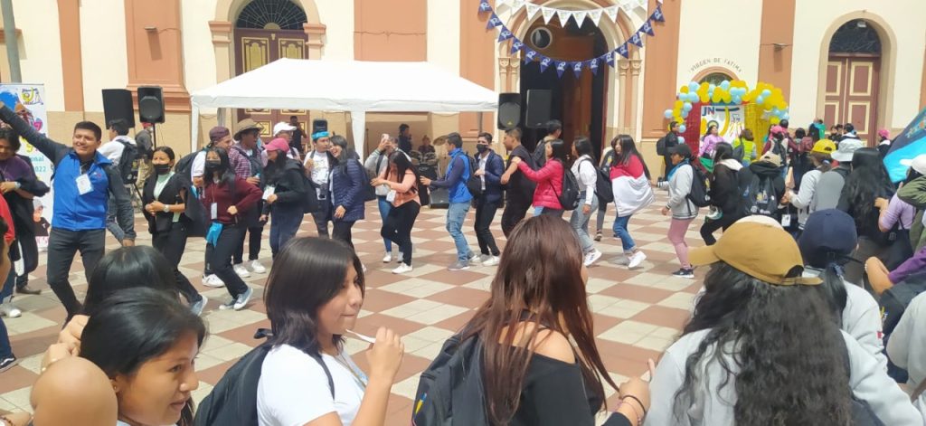 Fueron diversos los actos cumplidos en Loja, en el marco de la cita nacional de jóvenes.