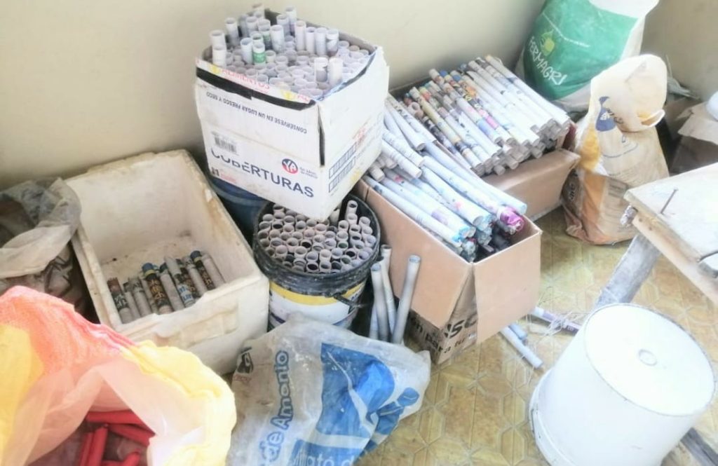 El ciudadano que transportaba ese material es de la provincia de El Oro.