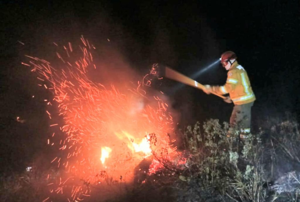 La noche del último sábado ocurrió el flagelo.