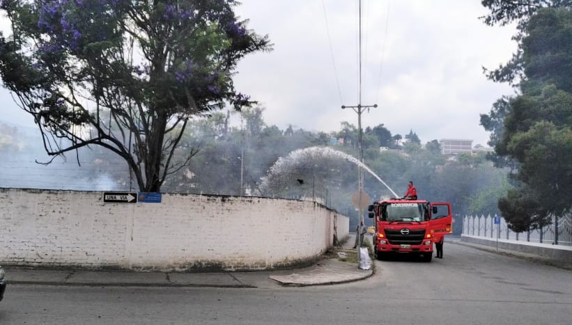 La alerta ocurrió a eso de las 09:30.