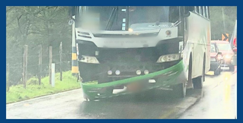 El percance ocurrió a eso de las 18:30.