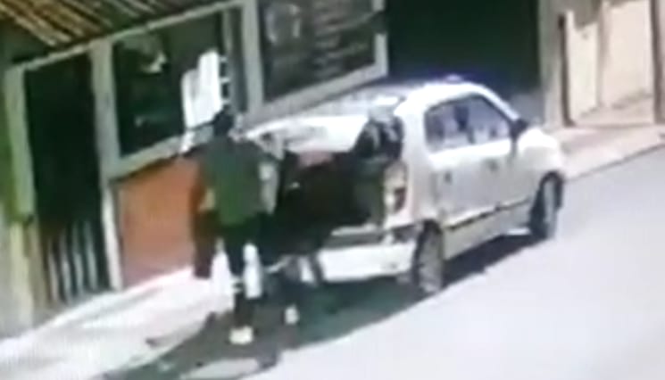 El delito se habría cometido la noche del último lunes. (fotografía captura vídeo)