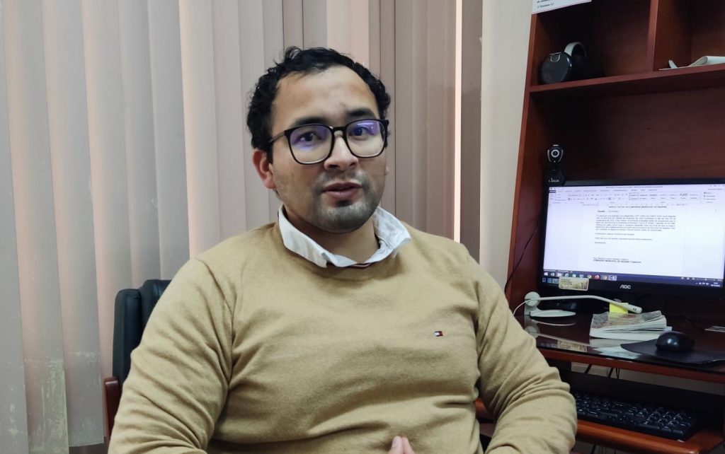 Mauricio Vásquez Galarza, comisario de Higiene del Municipio de Loja.