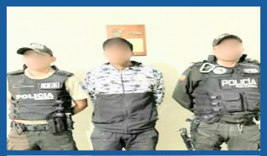 El ciudadano habría lanzado una piedra al oficial de la Policía.