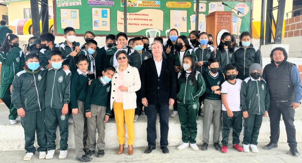 Los estudiantes de la escuela José Ingenieros recibieron las conferencias.
