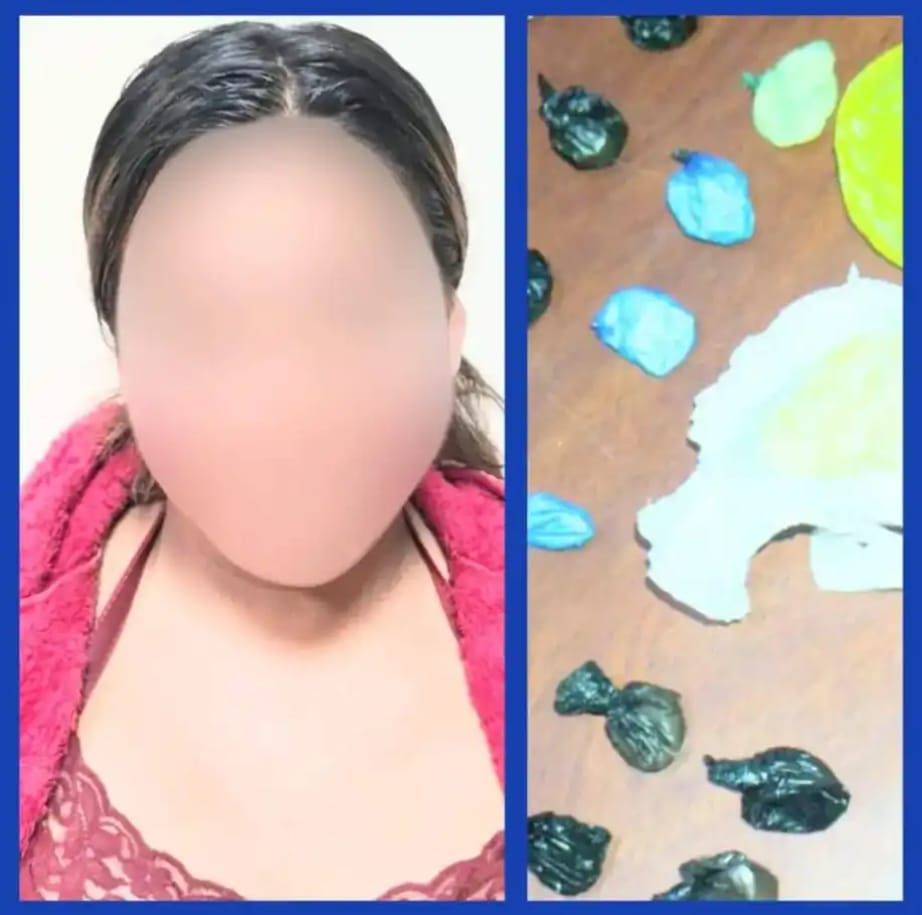 La droga que la mujer llevaba fue sometida a la Prueba de Identificación Preliminar Homologada y el resultado es positivo. (fotografía de archivo)