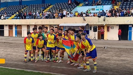 Los encuentros fueron bastante atractivos. La premiación se hizo al finalizar los cotejos.