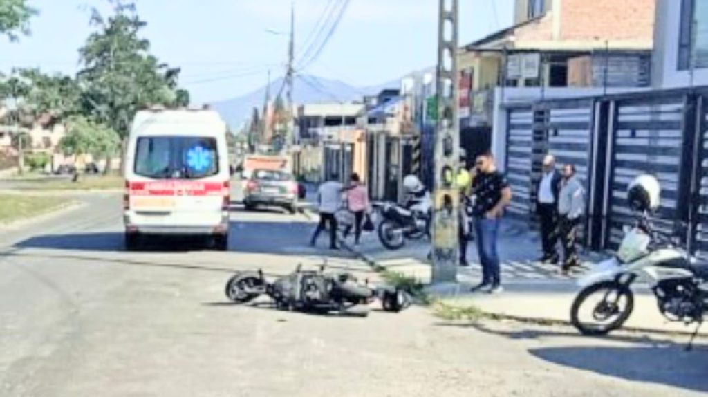 En la avenida Pío Jaramillo Alvarado y calle La Condamine ocurrió el revés.