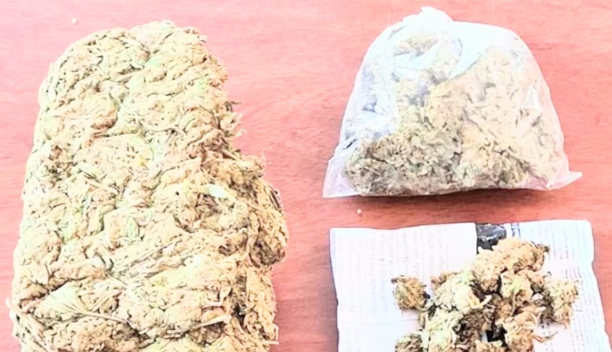 La droga fue sometida a la Prueba de Identificación Preliminar Homologada y el resultado es positivo.
