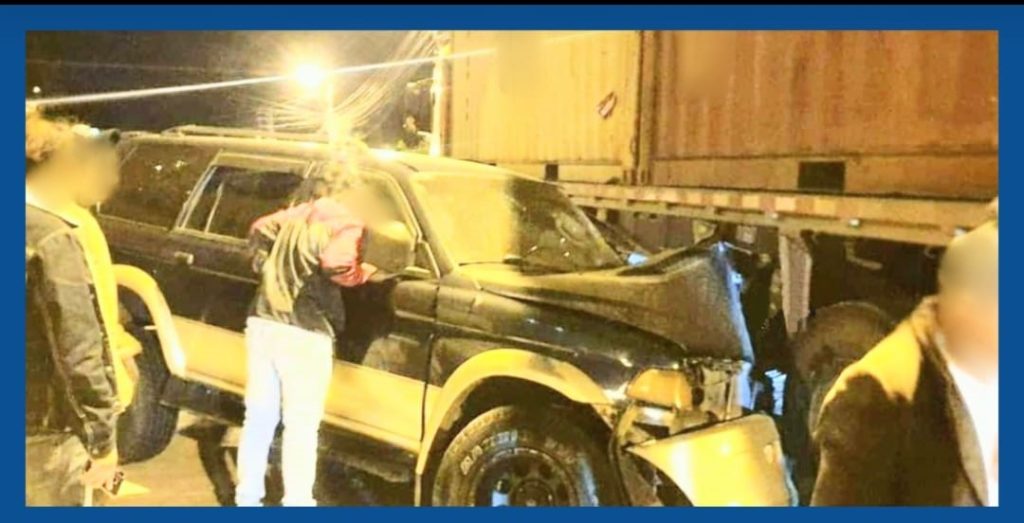 En la avenida Oriental de Paso y calle Azogues ocurrió el aparatoso percance.