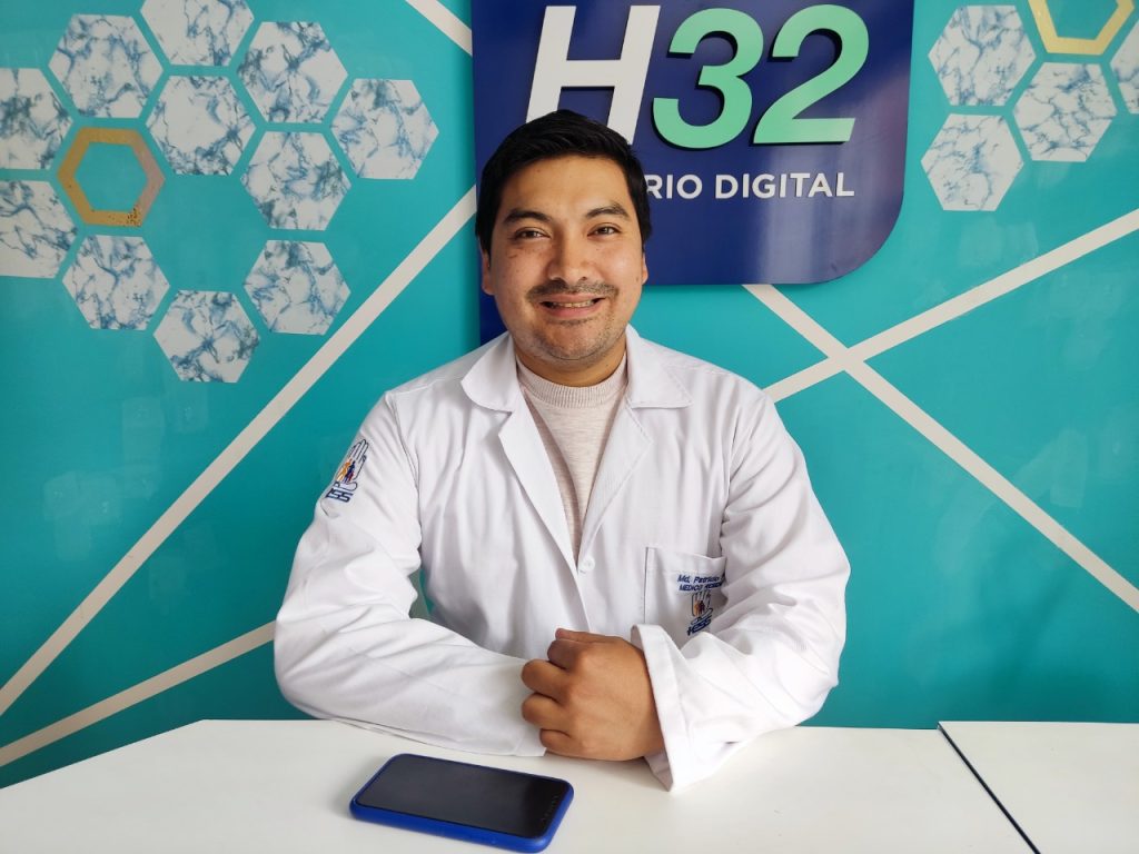 Patricio Prieto Muñoz, coordinador de la agenda científica del hospital del Seguro Social.