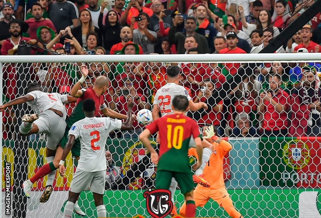 Portugal le hizo un festín a Suiza con una goleada de 6 a 1.