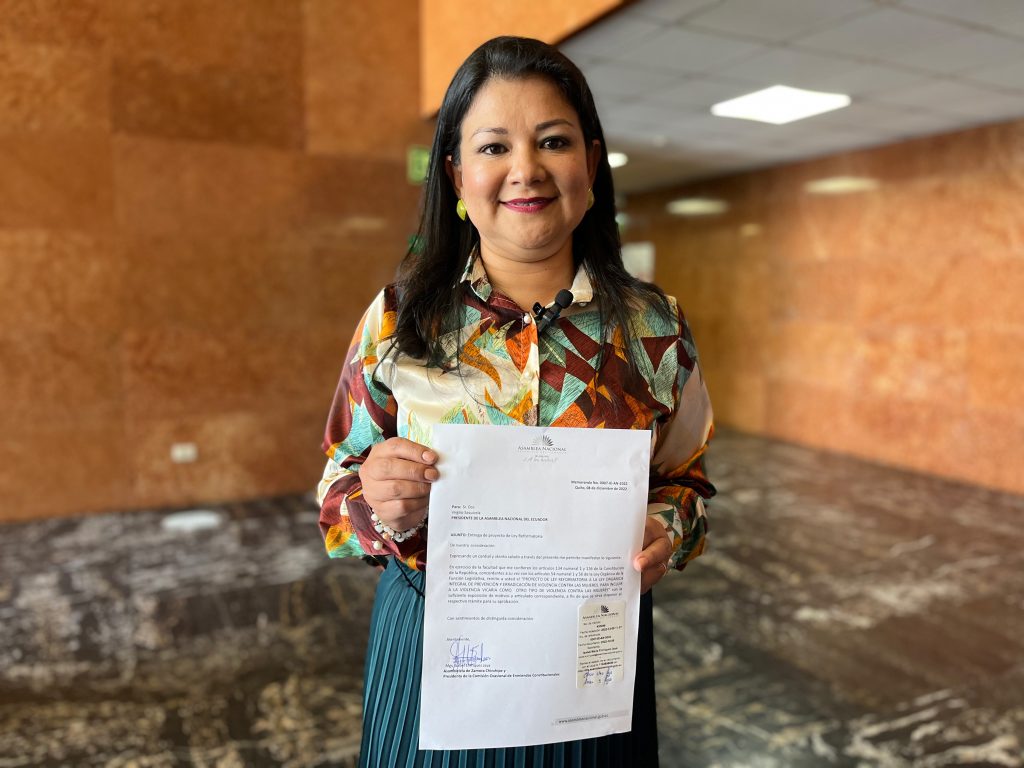 Isabel Enrríquez ya ha presentado varios proyectos de reforma a otras leyes.