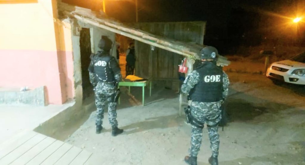 El operativo se ejecutó la madrugada de ayer.