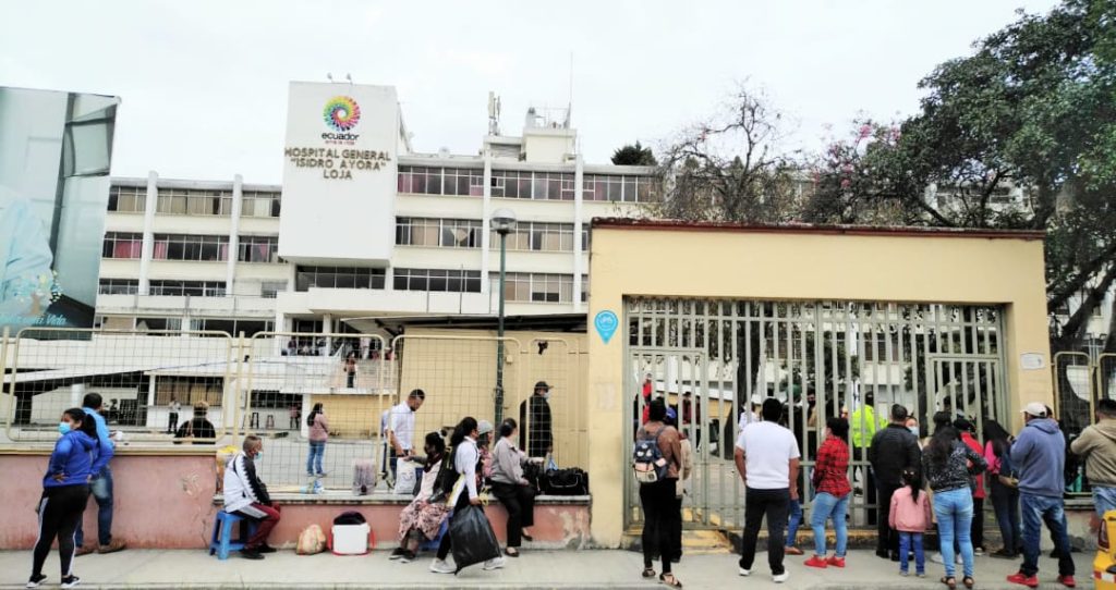 En el hospital Isidro Ayora fue atendido Cristian J. A.