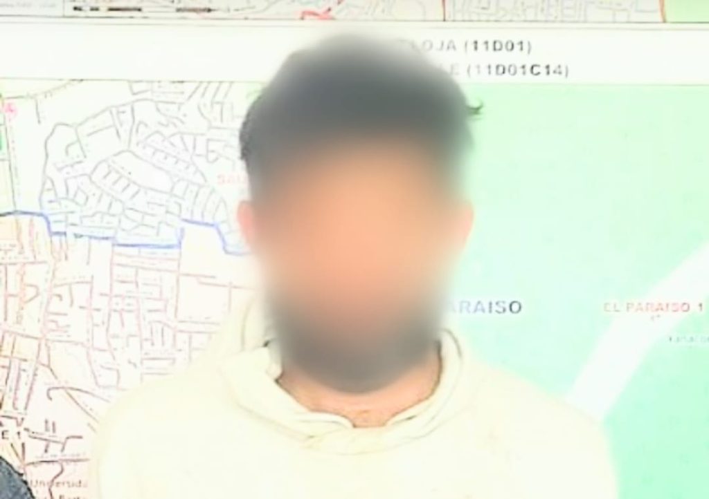 El presunto 'brujo' (vendedor de base de cocaína) fue detenido el viernes 9 de diciembre de 2022.