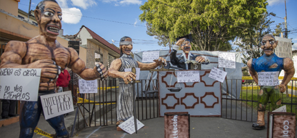 En 2018 se realizó el último concurso de monigotes en Loja. Lo organizó el Municipio y la Corporación de Ferias.